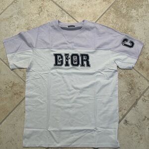 Dior Varsity Logi Colorback T-Shirt Size XL
